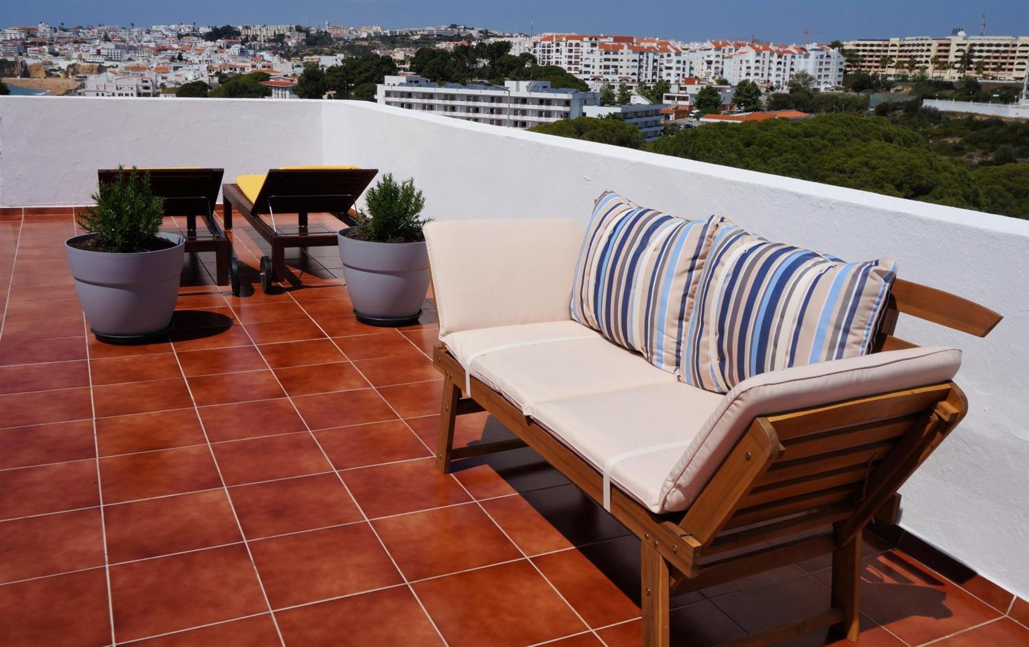 Appartamento Golden Cliff House Albufeira Esterno foto